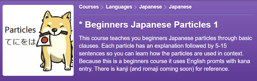 The Best Way to Learn Japanese Particles